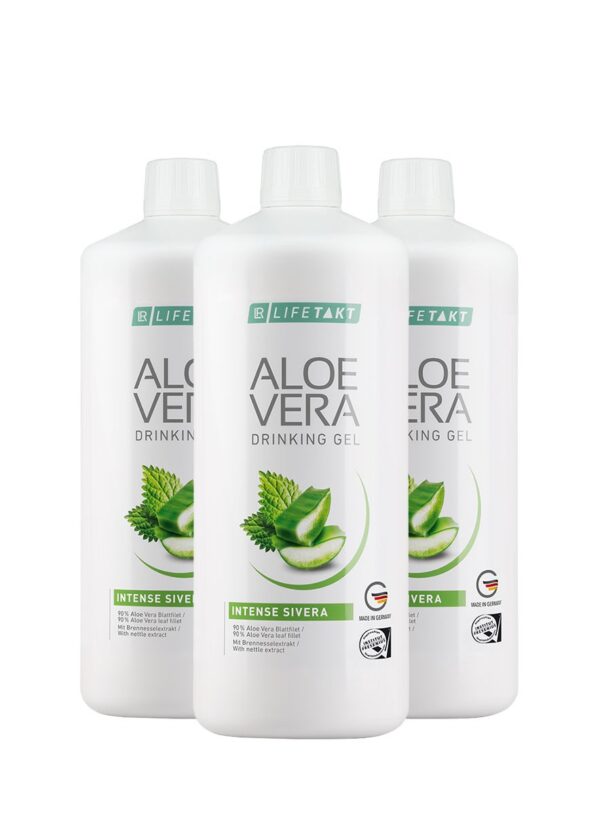 Aloe Vera Drinking Gel Intense Sivera en pack de 3