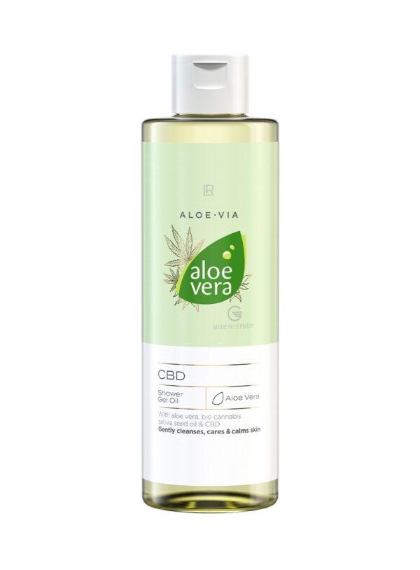 Huile de douche Aloe Vera CBD