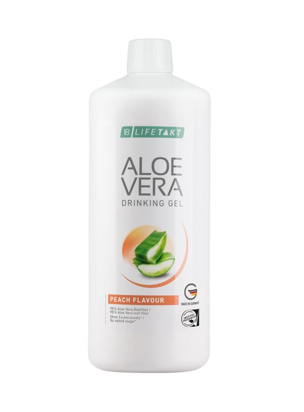 LR Lifetakt Aloe Vera Drinking Gel pêche